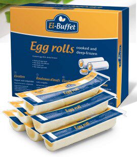 [06100210] ❄️EIPRO OEUFS EN ROULEAU DÉCOUPÉS 300GR *SURGELES*