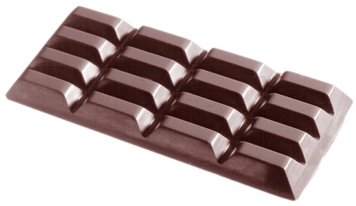 [70409552] CW2015 4X4 CHOCOLATE TABLET MOLD -- 115GR