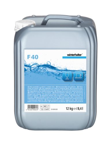 [37355011] WINTERHALTER F40 DETERGENT LIQUIDE POUR VERRE 12KG