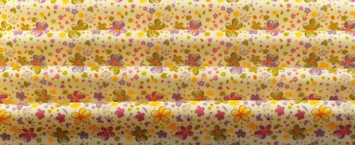 [08056844] 060871 PCB FEUILLES IMPRIMÉES JANIS 40X25 CM 17PCES ***S/CD***