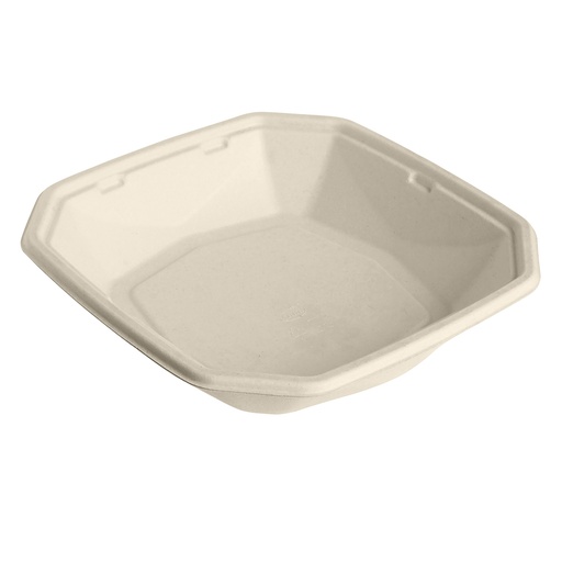 [41602954] OCTABAGASSE COMPOSTABLE ECOECHO 224X224X42MM 1000ML COLIS DE 50PCES *SCDE*