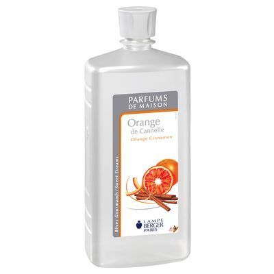 [74501043] LAMPE BERGER RECHARGE 1 L ORANGE DE CANELLE