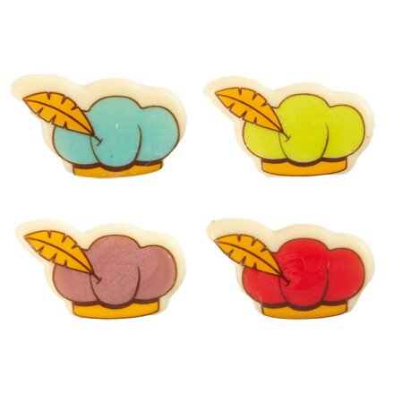 [08054684] 2036716 SANTA FROZEN HAT 4.5X2.8CM 140PCS ***ON ORDER***