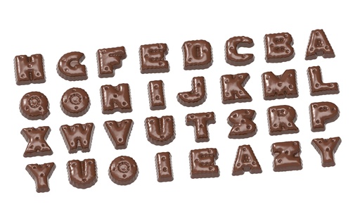 [70409520] NIC NAC 26 FIG. CHOCOLADEVORM CW1643 4X8 -- DIFF GR