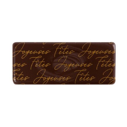 [08054673] 2015951  PLAATJE JOYEUSES FÊTES 5,5X2,3CM 100PCES ****OP/ORDER***