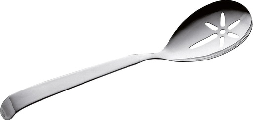 [74500906] PINTINOX PERFORATED SPOON 30CM WITH STOP