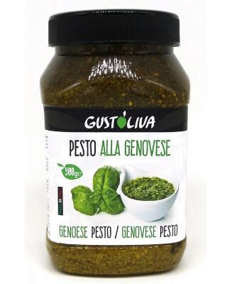 [06100073] GREEN PESTO ALLA GENOVESE GUSTOLIVIA 0.9KG