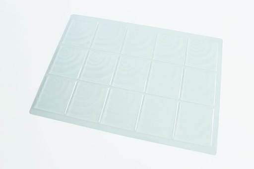 [08056374] PCB Blisters tips rechthoeken golven 8,5x7,5 cm 4 stuks *** s / cd ***