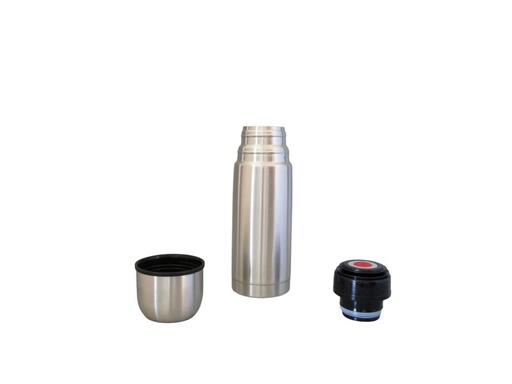 [57661214] THERMOS INOX INCASSABLE 0.5L BOUCHON A CLIQUETADVENTURE-DOUBLE PAROI INOX