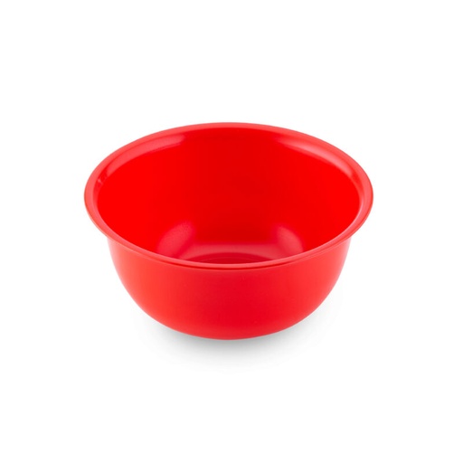 [52107406] ROOD POLYPROPYLEEN BESLAGKOM DIAM 17.5CM - 1L
