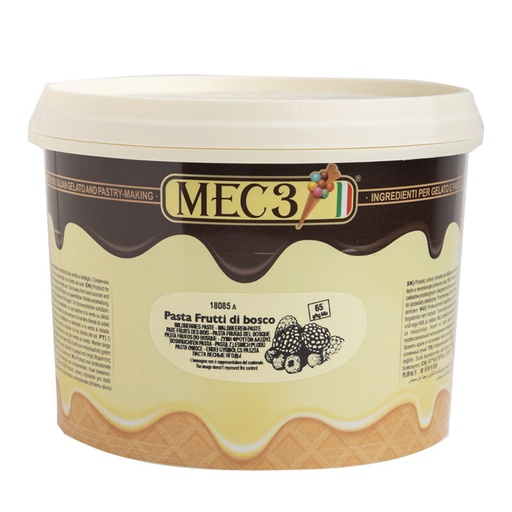 [07100633] MEC3 18085A PATE CONCENTRE FRUITS DES BOIS 3KG