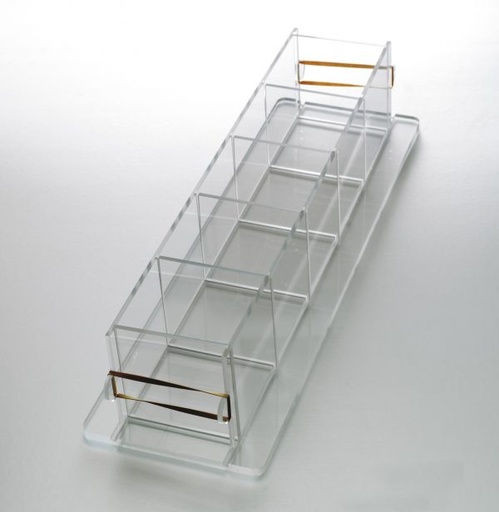 [08056225] 009952 PCB MOULE CUBE POUR 5 PIÈCES 10X10 CM H. 10CM 1PCE ***S/CD***