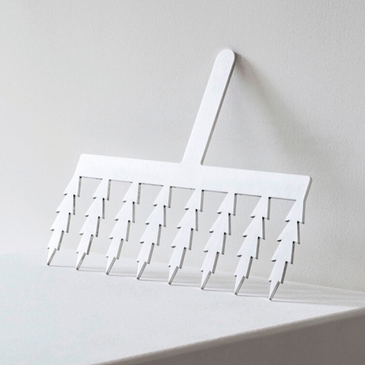 [51701435] PEIGNE À TREMPER DÉCOR "8 PETALES DE 8 CM" MODÈLE "COMB"