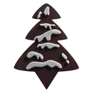 [08057951] 074269 PCB CN FIR TREES WITH RELIEF 4 DESIGNS 132PCES***S/CD***