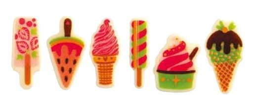 [08056947] PCB Ice Sticks WC 8 ontwerpen 160pces *** s / cd ***