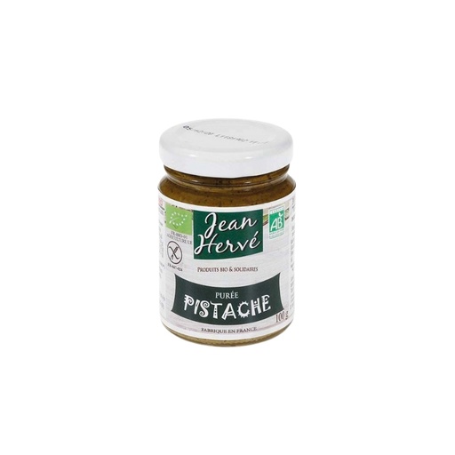 [08059064] JEAN HERVÉ PUREE DE PISTACHE BIO 100GR