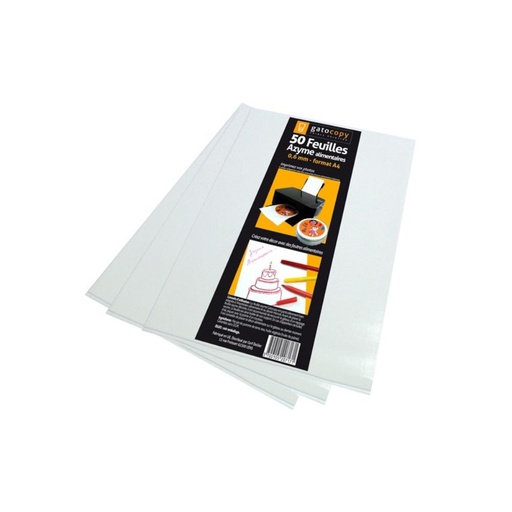 [08075209] WAFER SHEETS FOR PRINTER A4 0.6MM 50 PCES
