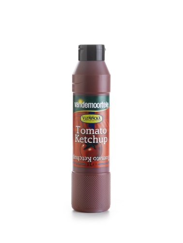 [05070106] VANDEMOORTELE TOMATENSAUS KETCHUP BUIS 1L