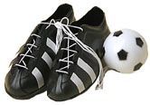 [53503153] FOOTBALL SHOE DECOR WITH BALL