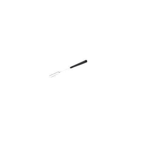 [52903017] FOURCHETTE A CHOCOLAT 2 DENTS MANCHE ECO NOIR
