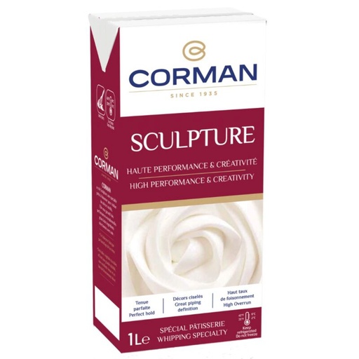[06100248] CORMAN 20332601 CREME VEGETALE SCULPTURE  31% 1L
