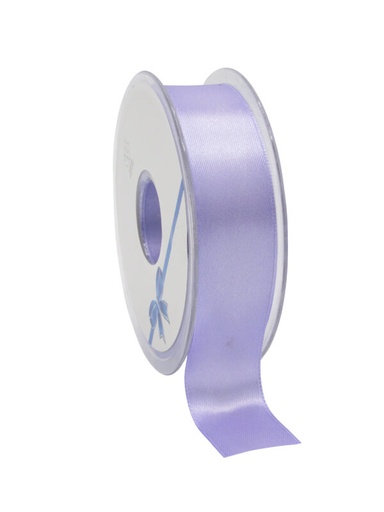 [70410062] DOUBLE-SIDED SATIN RIBBON MAUVE PARMA 25MM X 25M