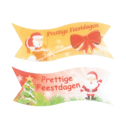 [08030180] 1013784 BANDEROLE PRETTIGE FEESTDAGEN 9,5 X***S/CD***24 pieces