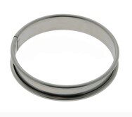 [51704187] MF STAINLESS STEEL CIRCLE ROLLED EDGE Ø 7CM HT 1.6CM