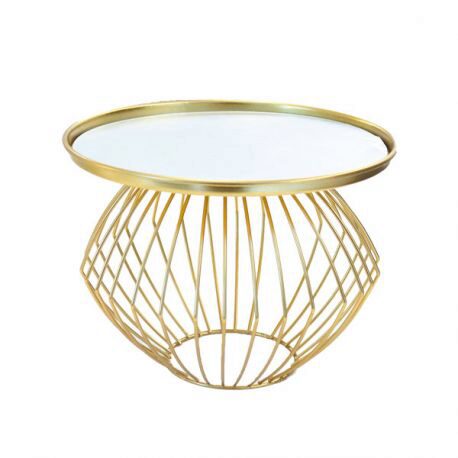 [08075571] GOLD BALL STAND DISPLAY STAND Ø21CM HEIGHT 16CM