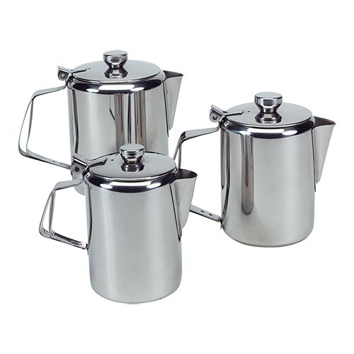 [53427007] CAFETIERE EN INOX 18/8 0.5L DIAM  7XH12CM