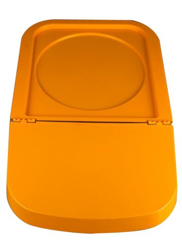 [50611207] 40L ORANGE INGREDIENTS CONTAINER LID 43 X 73 CM