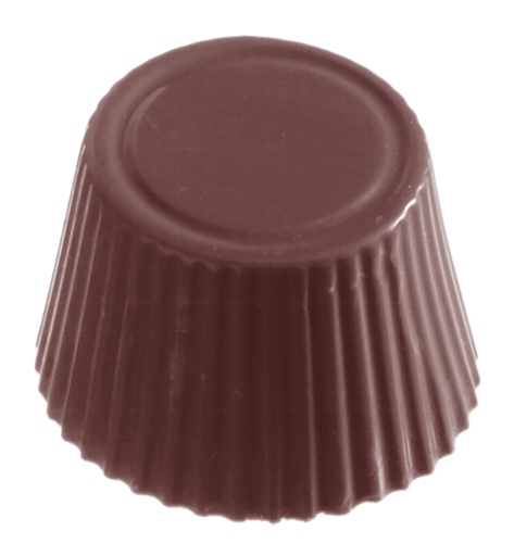 [70409406] CW1002 3X7 ROUND CUP CHOCOLATE MOLD -- 14GR