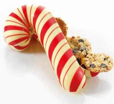 [60700708] 070438 PCB MOULDS "SUCRE D ORGEE" THERMOFORMED 8X17CM -± 80 G PACK OF 10 PCES ***S/CD***