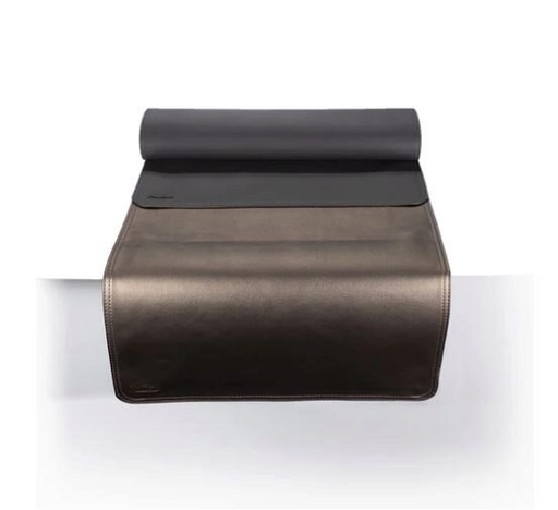 [57661398] PAVELINNI REVERSIBLE TABLE RUNNER 45X120CM METALIK GUNMET/ANTHRACITE 1011/0007