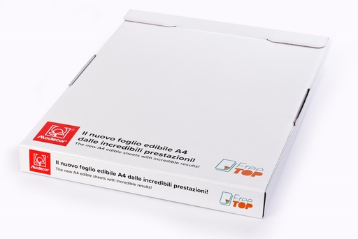 [08052501] A4 ZETMEELVEL VOOR VOEDSELPRINTER 25 STUKS