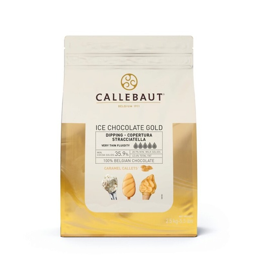[08100159] CALLEBAUT ICE-42-GOLD-552 CHOCOLATE GOLD 2.5KG