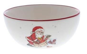 [60700547] JAKU SANTA CLAUS BOWL 125X110MM