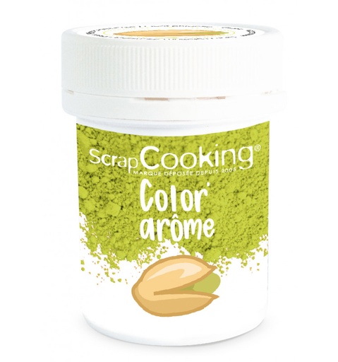 [08055663] SCRAPCOOKING FOOD FLAVOR COLORANT GREEN/PISTACHIO 10GR