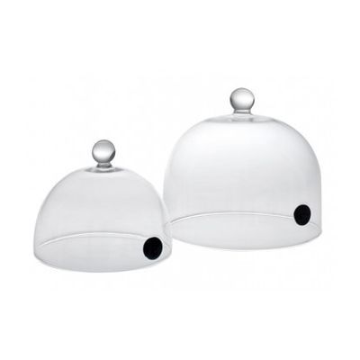 [54904731] LACOR GLASS CLOCHE FOR SMOKING HOUSE 17 X 15 CM