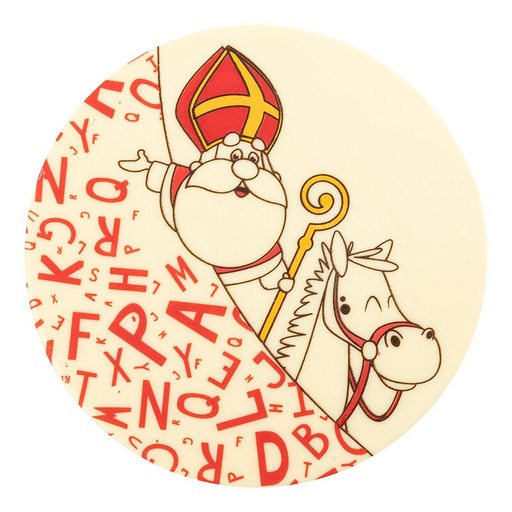 [08054995]  2036740 ST. NICHOLAS AND FATHER WHIPPING DISC 12CM 10PCS ***ON ORDER***