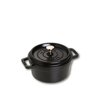 [57659891] STAUB RONDE ZWARTE SUDDERPOT 20CM 2.25L