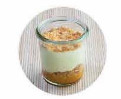 [02040533] ❄️MEKABE 2440620 LEMON YUZU MANGO COCONUT VERRINE 30 X 140 ML