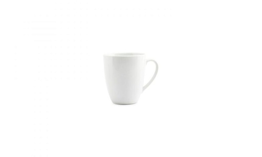 [60251957] BON BISTRO MUG BASIC WHITE PORSELEIN