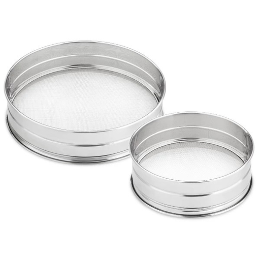 [51001389] 21CM STAINLESS STEEL BODY FINE FLOUR SIFT