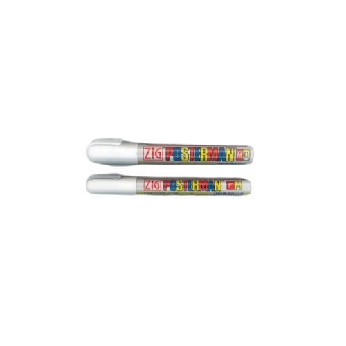 [43606021] WHITE ALCOHOL FELT PENS FINE TIP 3 PIECES