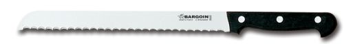 [50408734] FISCHER BREAD KNIFE 25CM STAINLESS STEEL 2 RIVETS 430-25