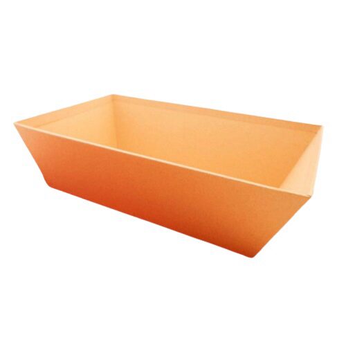 [62250589] KRAFT RECTANGLE CARDBOARD BASKET 28 X 19 X H 8 CM