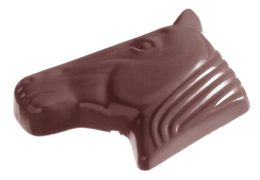 [70409437] MOULE À CHOCOLAT TÊTE DE CHEVAL CW1083 2X6 -- 17GR