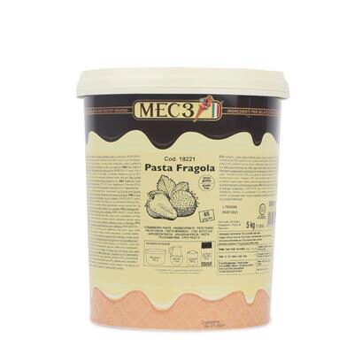 [07100632] MEC3 18221 PATE AROMATIQUE CONCENTRE FRAISE 5KG