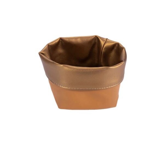 [57661402] PAVELINNI MAND 14X14CM METALIK KOPER/KARAMAL 1012/2010